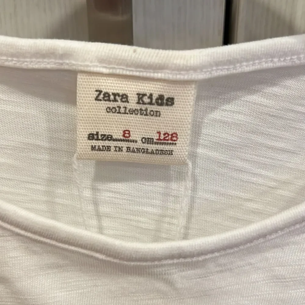 Zara white summer top